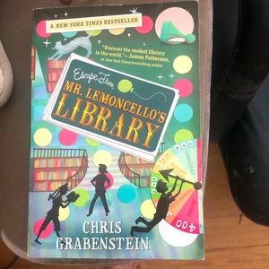 Escape From Mr Lemoncello’s Library by Chris Grabenstein